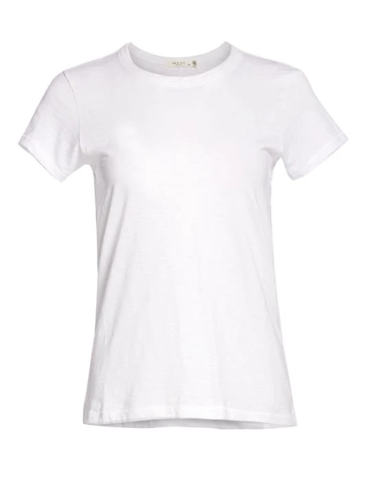 Rag & Bone Cotton Crewneck Tee Heather Grey 1 Rag & Bone Cotton Crewneck Tee Heather Grey