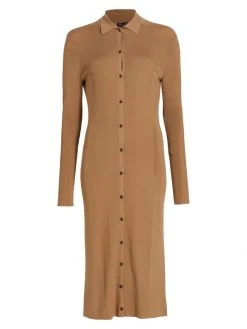 Rag & Bone Pacey Button Down Knit Dress