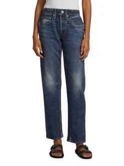Rag & Bone Miramar Straight-Leg Mid-Rise Jeans -rag & bone Sales Store unnamed file 1023