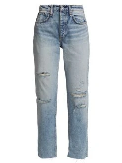 Rag & Bone Rosa Mid-Rise Boyfriend Jeans