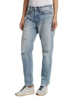 Rag & Bone Rosa Mid-Rise Boyfriend Jeans -rag & bone Sales Store unnamed file 1038