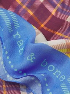 Rag & Bone Plaid Silk-Blend Scarf 5 Rag & Bone Plaid Silk-Blend Scarf -rag & bone Sales Store unnamed file 1078