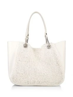 Rag & Bone Mini Revival Summer Straw Tote Antique White -rag & bone Sales Store unnamed file 1096