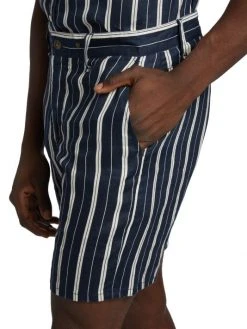 Rag & Bone Perry Striped Linen Shorts For Men -rag & bone Sales Store unnamed file 1104