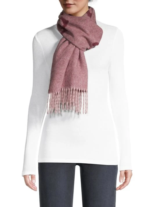 Rag & Bone Addison Skinny Recycled Wool Scarf Blue Ray 6 Rag & Bone Addison Skinny Recycled Wool Scarf Blue Ray - Image 6