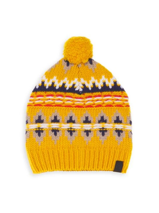 Rag & Bone Fair Isle Wool Beanie Purple 5 Rag & Bone Fair Isle Wool Beanie Purple - Image 5