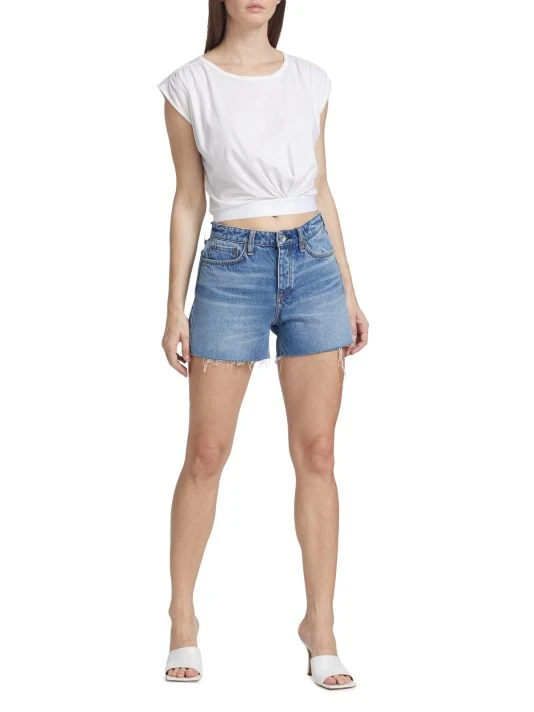 Rag & Bone Dre Distressed Jean Shorts 2 Rag & Bone Dre Distressed Jean Shorts - Image 2