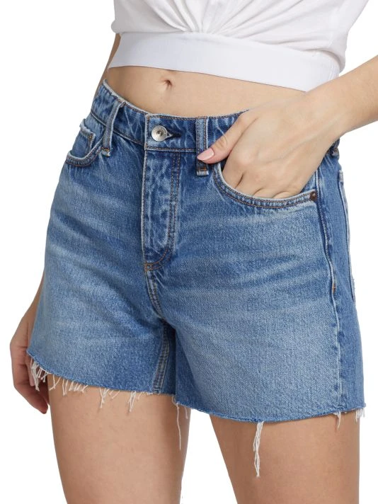 Rag & Bone Dre Distressed Jean Shorts 5 Rag & Bone Dre Distressed Jean Shorts - Image 5