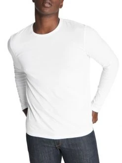 Rag & Bone Principle Long-Sleeve Shirt For Men White -rag & bone Sales Store unnamed file 1153