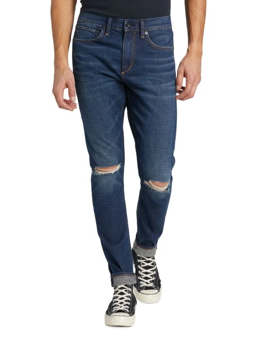 Rag & Bone Fit 1 Aero Stretch Distressed Jeans For Men 3 Rag & Bone Fit 1 Aero Stretch Distressed Jeans For Men - Image 3