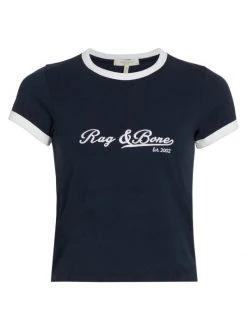 Rag & Bone Retro Logo Baby T-Shirt