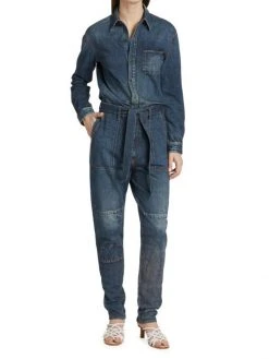 Rag & Bone Miramar Denim Jumpsuit -rag & bone Sales Store unnamed file 1243
