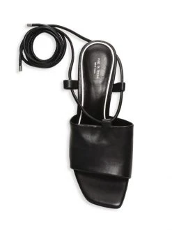 Rag & Bone Emma Tie Leather Mules -rag & bone Sales Store unnamed file 1259