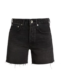 Rag & Bone Rosa Mid-Rise Denim Shorts