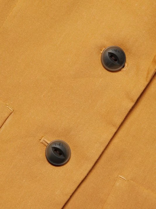 Rag & Bone Nancy Single-Breasted Linen-Blend Blazer 7 Rag & Bone Nancy Single-Breasted Linen-Blend Blazer - Image 7