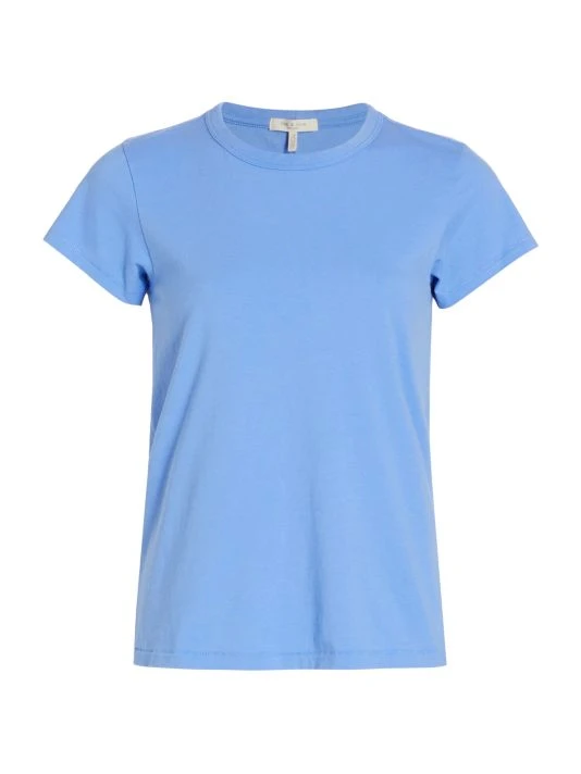 Rag & Bone Garment Dye T-Shirt Retro Blue 4 Rag & Bone Garment Dye T-Shirt Retro Blue - Image 4