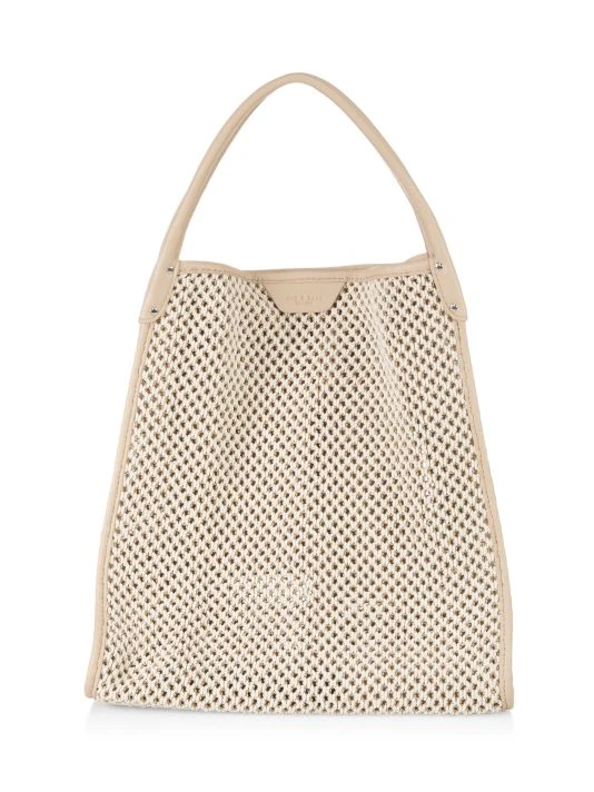 Rag & Bone Summer Passenger Netted Tote Natural 1 Rag & Bone Summer Passenger Netted Tote Natural