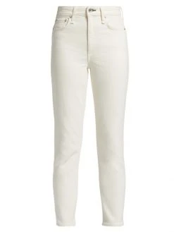 Rag & Bone Nina High-Rise Skinny Ankle Jeans