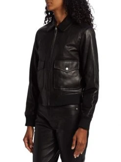 Rag & Bone Andrea Leather Jacket -rag & bone Sales Store unnamed file 1377