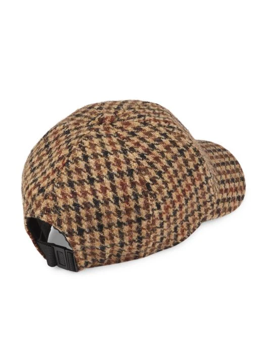 Rag & Bone RB Heritage Houndstooth Baseball Cap 2 Rag & Bone RB Heritage Houndstooth Baseball Cap - Image 2