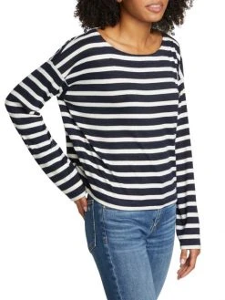 Rag & Bone The Knit Stripe Boatneck Top -rag & bone Sales Store unnamed file 1436