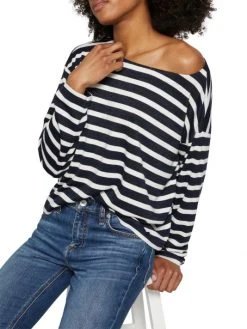 Rag & Bone The Knit Stripe Boatneck Top -rag & bone Sales Store unnamed file 1438