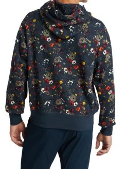 Rag & Bone City Floral Print Hoodie Sweatshirt For Men -rag & bone Sales Store unnamed file 145