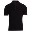 Rag & Bone Harvey Knit Cotton Polo For Men Black