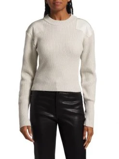 Rag & Bone Nikole Ribbed Wool Sweater -rag & bone Sales Store unnamed file 1525