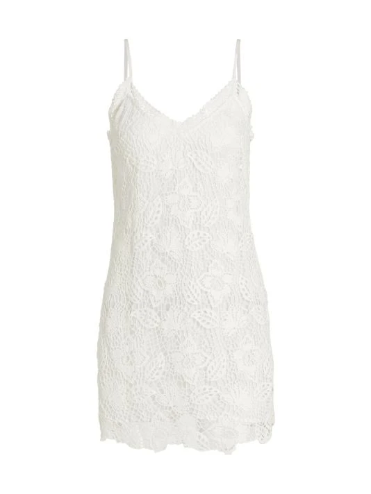 Rag & Bone Aleah Crochet V-Neck Minidress 1 Rag & Bone Aleah Crochet V-Neck Minidress
