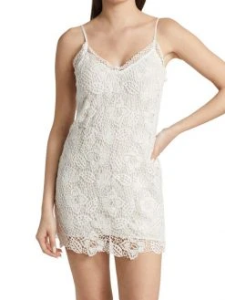 Rag & Bone Aleah Crochet V-Neck Minidress 9 Rag & Bone Aleah Crochet V-Neck Minidress -rag & bone Sales Store unnamed file 1539