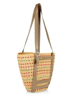 Rag & Bone Rag & Bone X AAKS Straw Tote Tan -rag & bone Sales Store unnamed file 1559