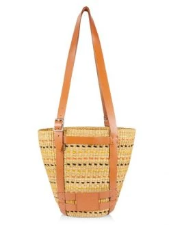 Rag & Bone Rag & Bone X AAKS Straw Tote Tan -rag & bone Sales Store unnamed file 1561