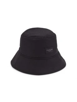Rag & Bone Addison Logo Bucket Hat Blue