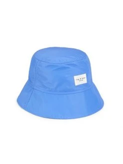 Rag & Bone Addison Logo Bucket Hat Blue -rag & bone Sales Store unnamed file 1568
