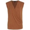 Rag & Bone Christy Drape Top Light Brown