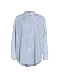 Rag & Bone Kenna Striped Button-Up Shirt