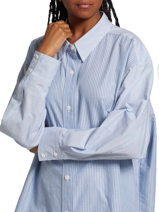 Rag & Bone Kenna Striped Button-Up Shirt 6 Rag & Bone Kenna Striped Button-Up Shirt - Image 6