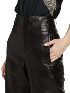 Rag & Bone Dylan Cropped Leather Pants -rag & bone Sales Store unnamed file 1588