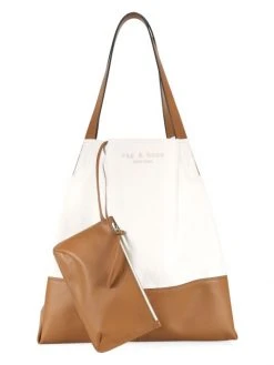 Rag & Bone Passenger Oversized Leather & Coated Canvas Tote -rag & bone Sales Store unnamed file 1595