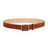 Rag & Bone Boyfriend Suede Belt Red Wood