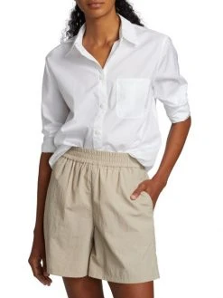 Rag & Bone Maxine Cotton Button-Front Shirt 9 Rag & Bone Maxine Cotton Button-Front Shirt -rag & bone Sales Store unnamed file 1632