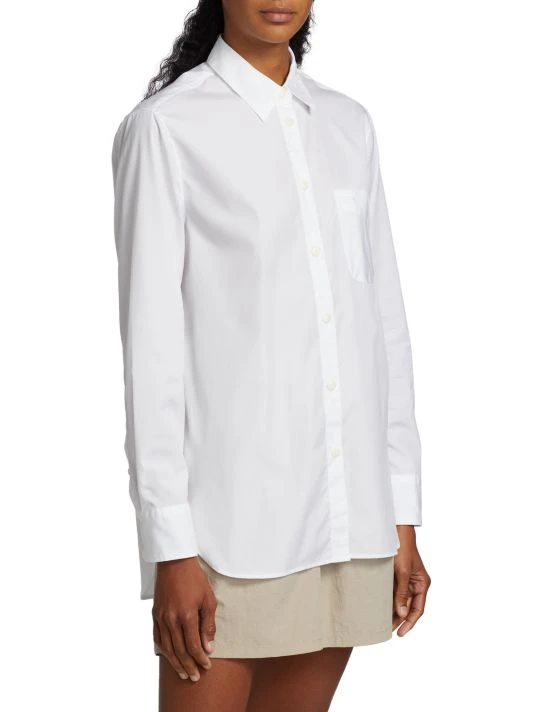 Rag & Bone Maxine Cotton Button-Front Shirt 4 Rag & Bone Maxine Cotton Button-Front Shirt - Image 4