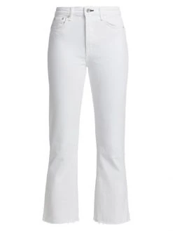 Rag & Bone Nina High-Rise Ankle-Crop Jeans