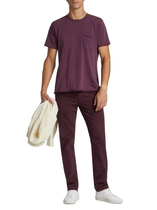 Rag & Bone Fit 2 Stretch Twill Chino Slim-fit Pants For Men Pale Army 2 Rag & Bone Fit 2 Stretch Twill Chino Slim-fit Pants For Men Pale Army - Image 2