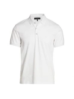 Rag & Bone Principal Jersey Classic Fit Polo For Men Black -rag & bone Sales Store unnamed file 17