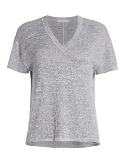 Rag & Bone Avryl V-Neck T-Shirt White