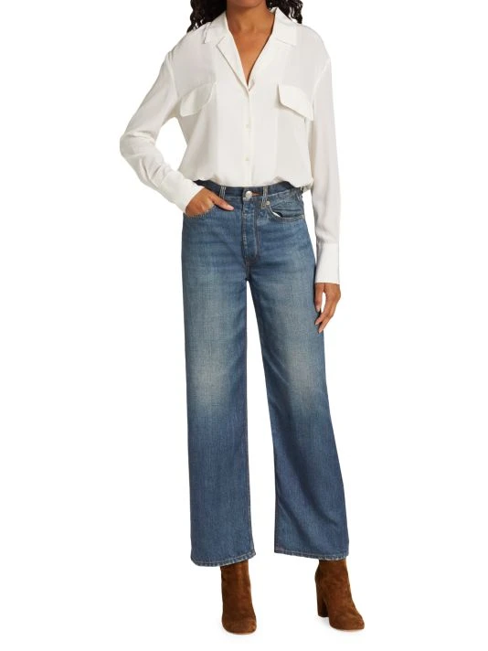 Rag & Bone Liquid Miramar Relaxed-Fit Pants 2 Rag & Bone Liquid Miramar Relaxed-Fit Pants - Image 2