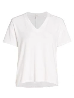 Rag & Bone Avryl V-Neck T-Shirt White -rag & bone Sales Store unnamed file 1770