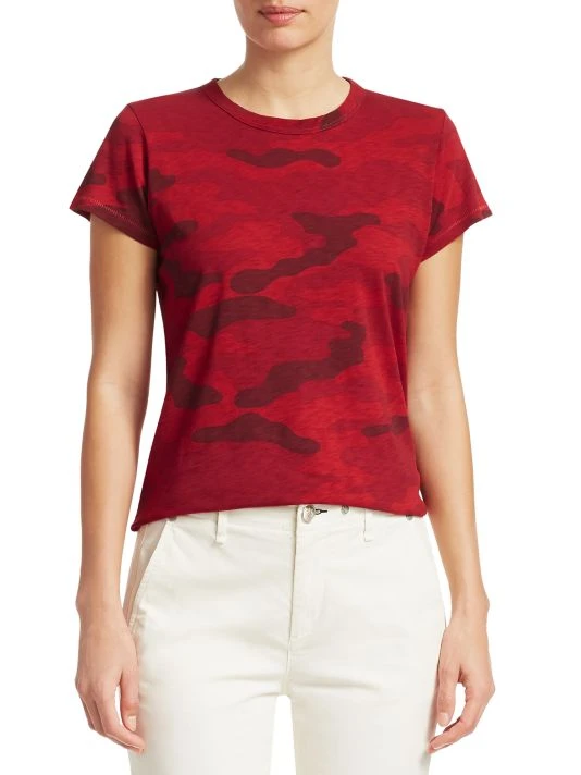 Rag & Bone Cotton Camo Tee 3 Rag & Bone Cotton Camo Tee - Image 3